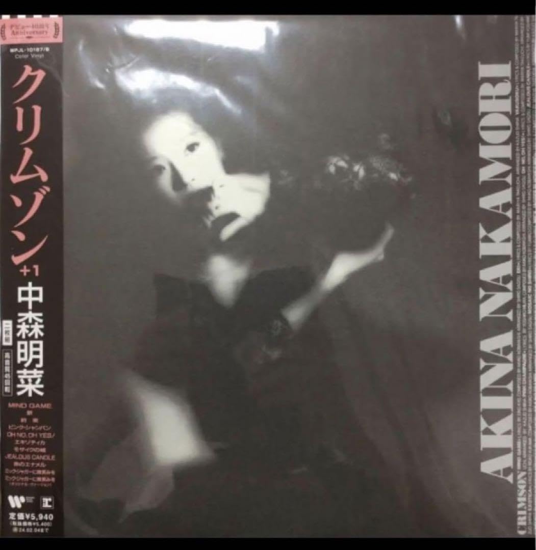 中森明菜　CRIMSON　販促ポスター　A1トリミング 中森明菜CRIMSON販促ポスターA1トリミング